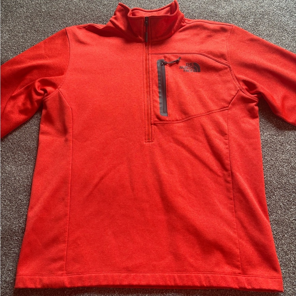 Sz Large canyonlands 1/2 zip pull over  North Face Men's Performance Red Jacket